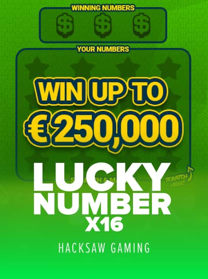 Lucky Numbersx 16